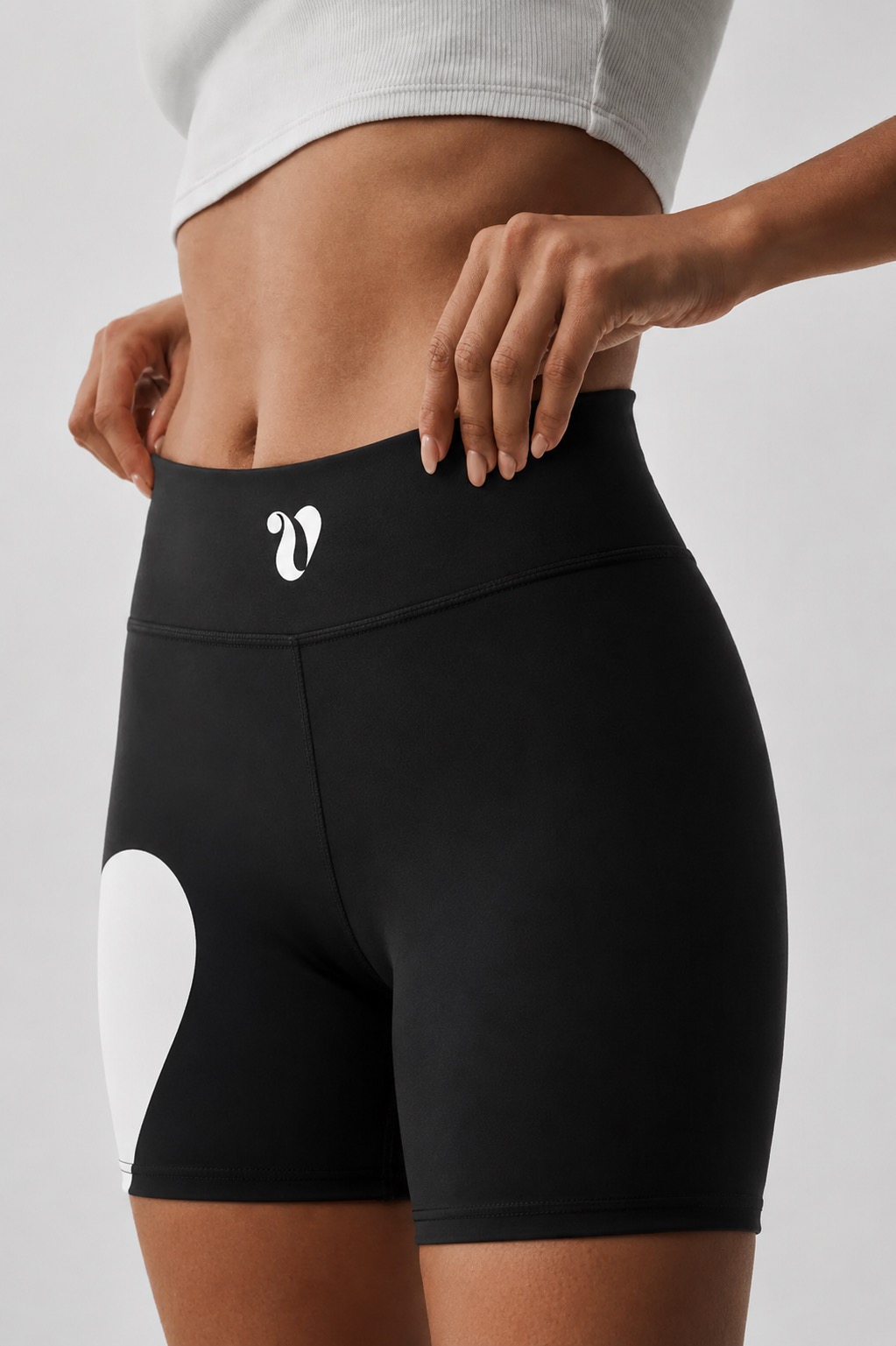 Signature Heart Yoga Shorts
